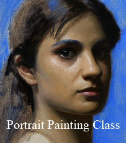 Portrait
                        Painting Class Victoria BC